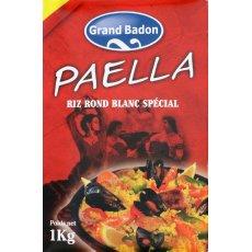 Riz rond blanc special paella GRAND BADON, 1kg