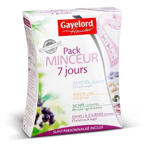 Pack minceur 7 jours Gayelord Hauser, 39g