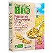Céréales bio pétales de blé complet et riz Carrefour Bio