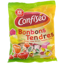 Bonbons Confiserie du Domaine Tendres fruits 360g