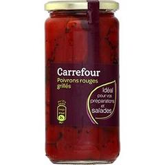 Poivrons rouges grillés Carrefour