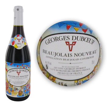 Vin rouge Beaujolais Nouveau Georges Duboeuf 2013 - 75cl