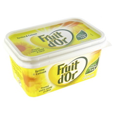Margarine vegetale allegee FRUIT D'OR 60%MG, 500g