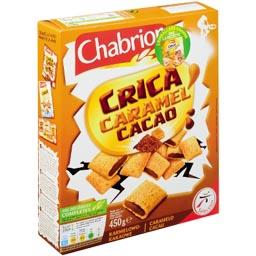 Chabrior, Cereales Crica Caramel Cacao, la boite de 450g