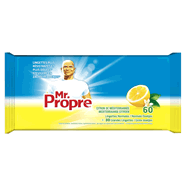MR PROPRE : Lingettes nettoyantes multi-usages Citron de Méditerranée