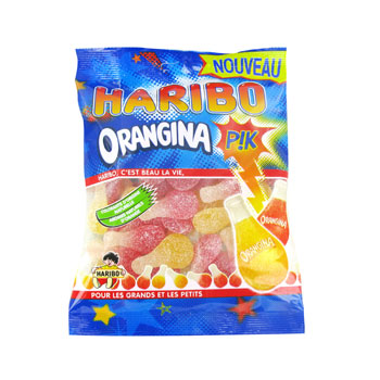 Haribo, Bonbons Orangina PiK, le paquet de 250g