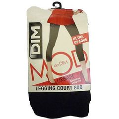 Legging T1/2 Court Mod de Dim Opaque Veloute Noir