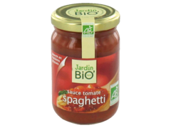 Jardin bio, Sauce tomate spaghetti BIO, le bocal de 200 gr