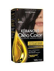 Kéranove Coloration 4 châtain révélation - Oleo Color la boite de 145 ml