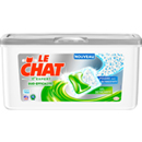 Le Chat L'Expert Duo Efficacité Lessive Liquide en Doses 30 Capsules / 30 Lavages - Lot de 2