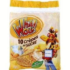 Crepe Whaou Sucre x10 256g