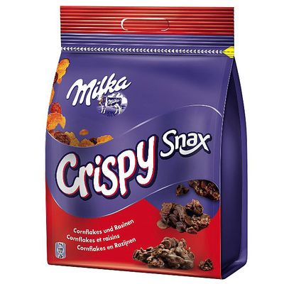 Chocolat Crispy snax Milka 150g