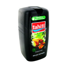 Tahiti, Douche rafraîchissant bois des tropiques, le flacon de 250 ml