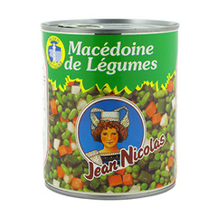 Macedoine legumes Jean Nicolas 4/4 530g