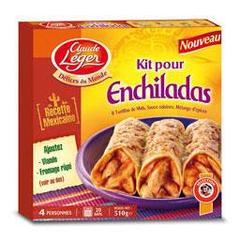 Kit pour enchiladas, recette mexicaine pour 4 pers