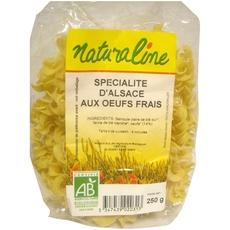 Pates d'Alsace aux oeufs frais NATURALINE, 250g