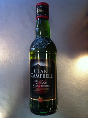 Clan Campbell scotch whisky 40° -35cl