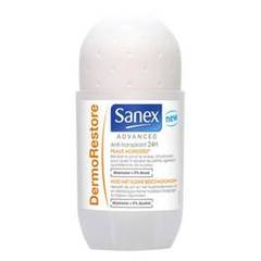Déodorant dermorestore peaux agressées SANEX advanced, roll on de 50ml