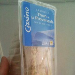 CASINO Sandwich thon provencale x2 155g