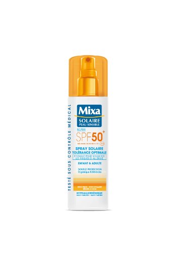Mixa spray solaire protection ip50 + 200ml