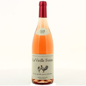 Vin rosé Lubéron AOP LA VIEILLE FERME, bouteille de 75cl