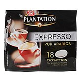 Café dosettes Plantation Expresso x18 125g