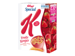 Cereales SPECIAL K fruits rouges, 300g