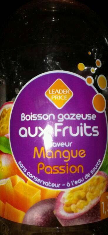 Boisson aux fruits gazeuse mangue - passion 1...