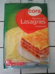 Cora feuilles de lasagne 250g