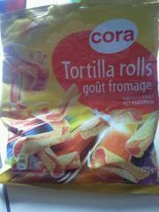 Cora tortilla rolls gout fromage 125 g