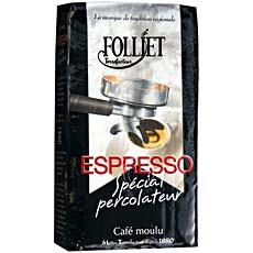 Cafe Expresso special percolateur FOLLIET, 250g