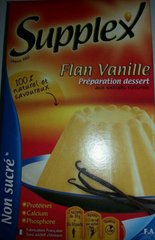 Flan vanille non sucré SUPPLEX, 60g