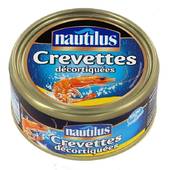 Crevettes décortiquées NAUTILUS, 103g