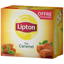 Lipton thé caramel sachet x50 -80g offre saisonière