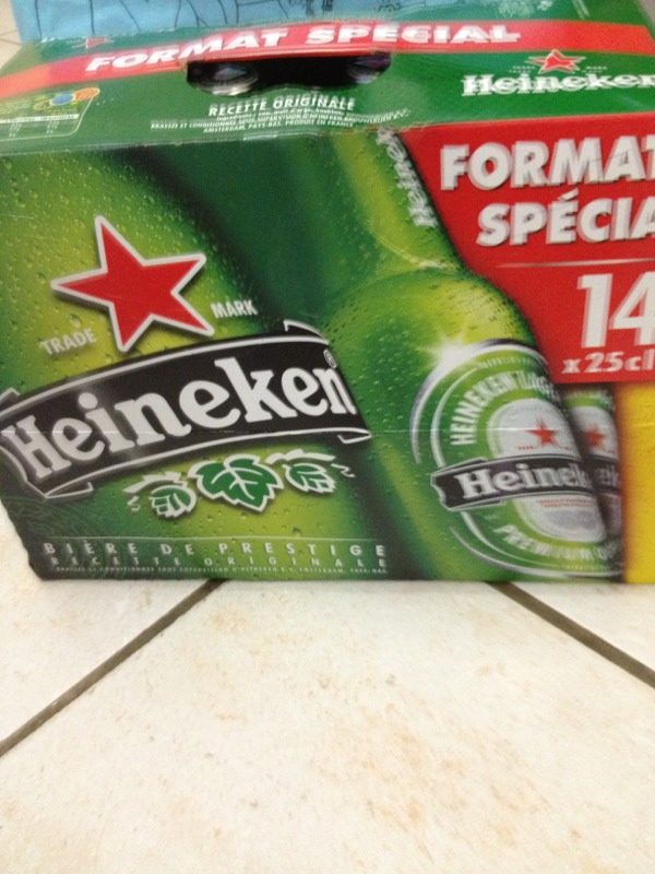Bière Heineken Pack 14x25cl 