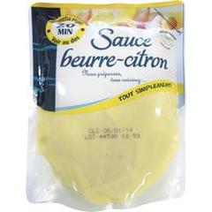 Sauce beurre-citron la poche de 200 g
