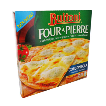 Buitoni Pizza Gorgonzola four a pierre 350g
