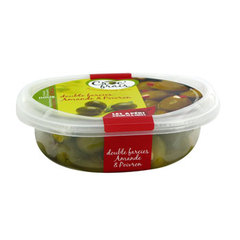 Olives double farcies Amande et Poivron Sans Cholesterol