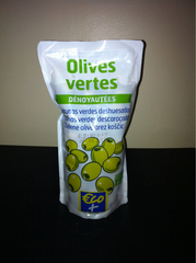Olives vertes Eco + Dénoyautées - 320g