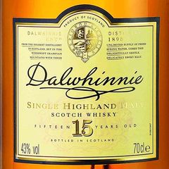 Dalwhinnie 15 ans whisky fine fleur d'Ecosse 43° -70cl