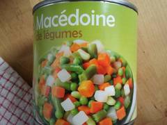 Macédoine de légumes 265g