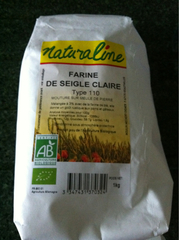 Bio Naturaline farine de seigle type 100 -1kg