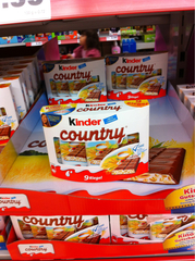 Barres chocolatées céréales Kinder Country