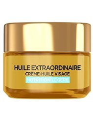 L'Oréal Paris Huile Extraordinaire Crème-Huile Nutrition Légère pour Peau Normale à Sèche 50 ml