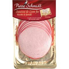 Pierre Schmidt, Saucisse de Lyon, la barquette de 8 tranches - 150 g