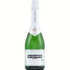 Selectionne par votre magasin, Vin mousseux sec BIO - Gratien & Meyer, la bouteille de 75cl