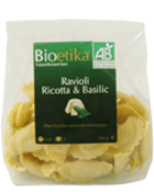 Ravioli Ricotta & Basilic - Agriculture Biologique
