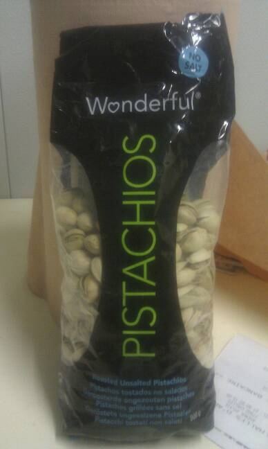Pistaches grillees non salees 500 g