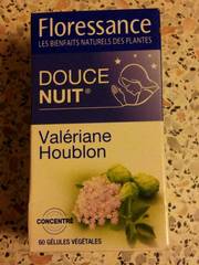 Floressance Phytothérapie Sommeil Végétale Douce Nuit Valériane / Houblon 60 Gélules Lot de 3