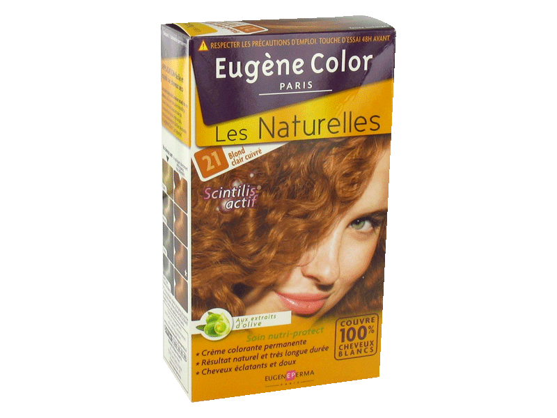 Eugene Color les naturelles n°21 blond clair cuivre